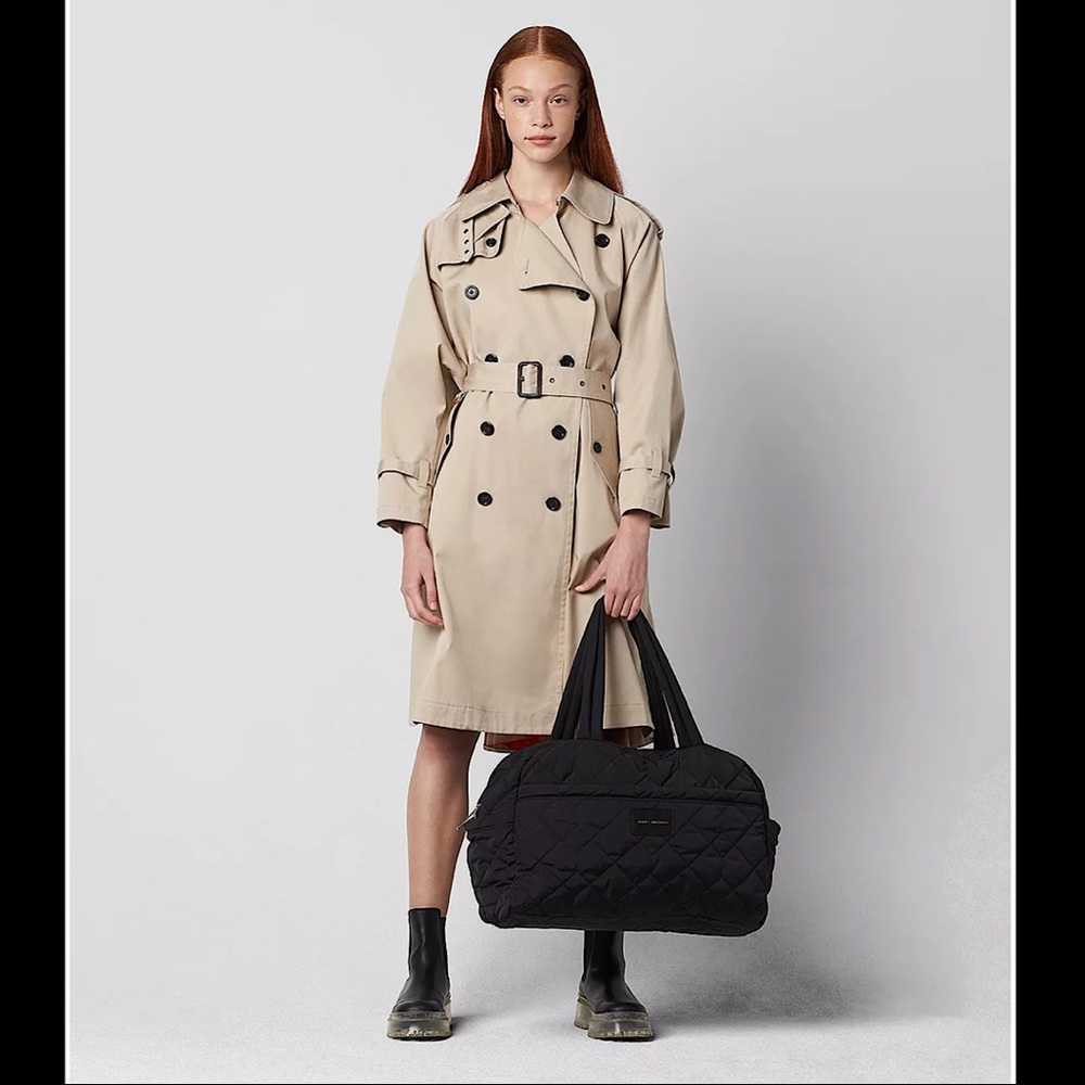 🔥🔥🔥NWT Marc Jacobs Diamond-Quilted Large Weekender - Picture 12 of 12